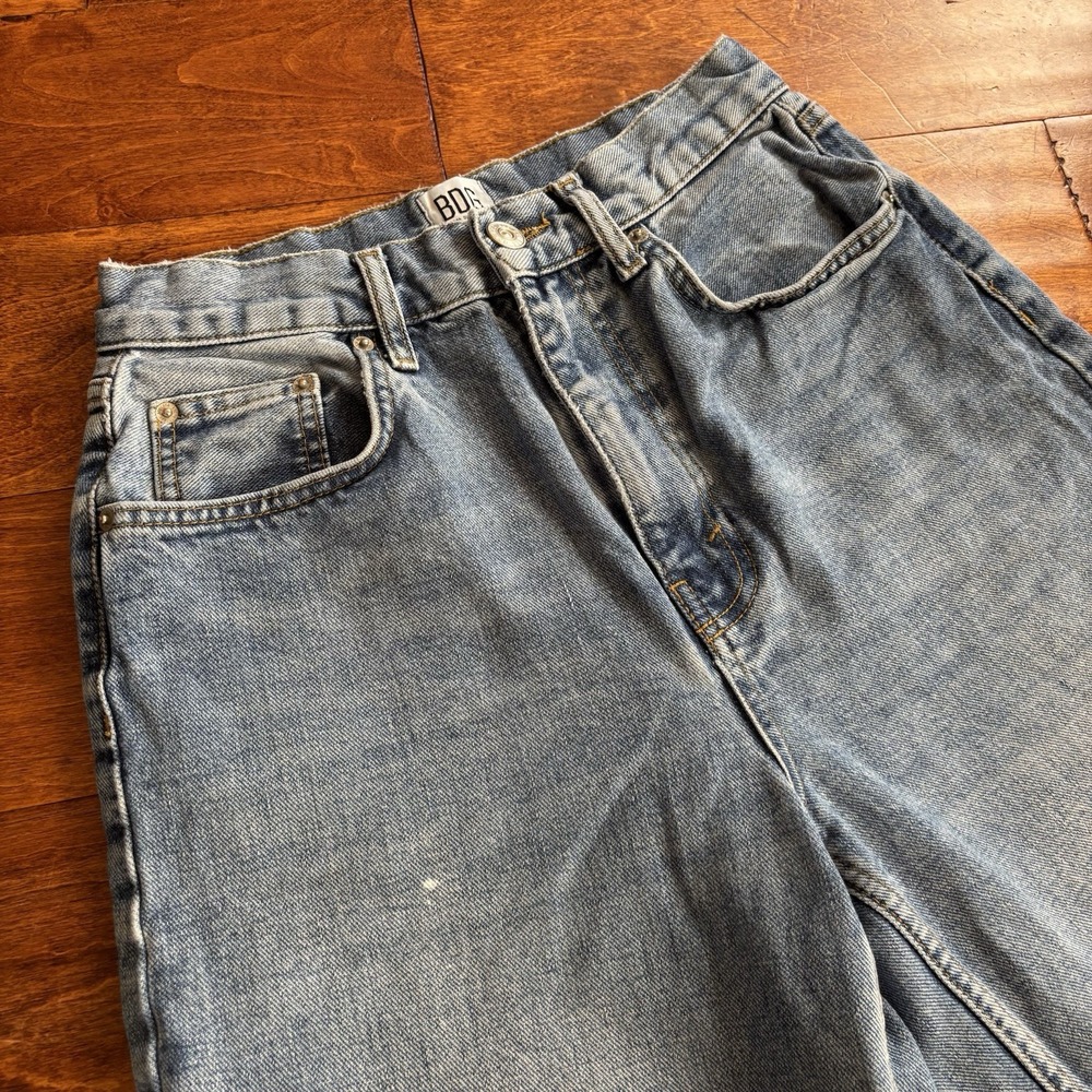 BDG Urban Outfitters Women's Jeans High Rise Baggy Blue Size-28 - Picture 3 of 15